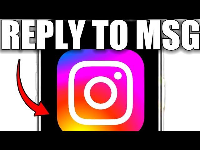 GET REPLY OPTION ON INSTAGRAM!