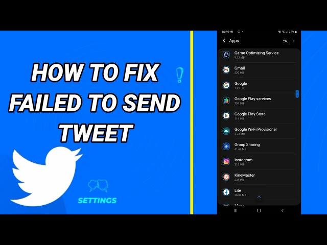 How To Fix Failed To Send Tweet On Twitter App