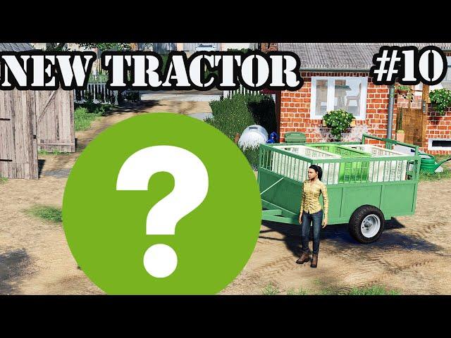 New tractor. Small Farm. FS 19. Episode 10