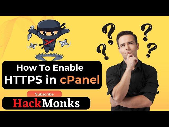 Forcing HTTP to HTTPS Redirect in cPanel - Secure Your Website