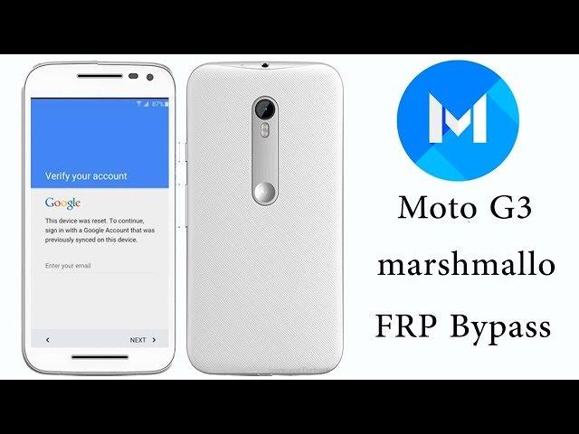 Frp Lock Moto G 3rd Gen Google Account Bypass