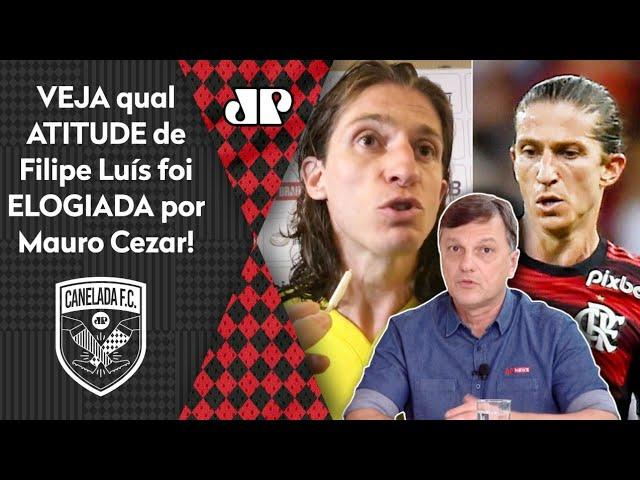 "QUE CARA ESPECIAL! Eu NÃO ME LEMBRO de algo tão..." VEJA por que Mauro Cezar ELOGIOU Filipe Luís!