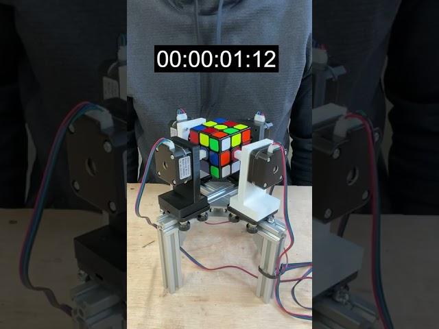 Robot solves Rubik’s cube