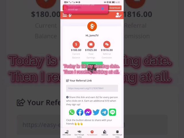 EASY EARN is 200% SCAM