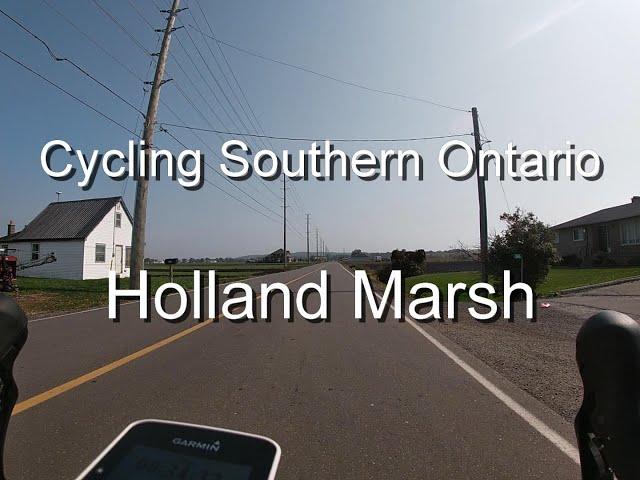 Cycling Southern Ontario - Holland Marsh