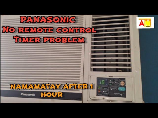 Panasonic Aircon hindi matanggal ang timer set, ito ang isang paraan na Gawin mo Jan.