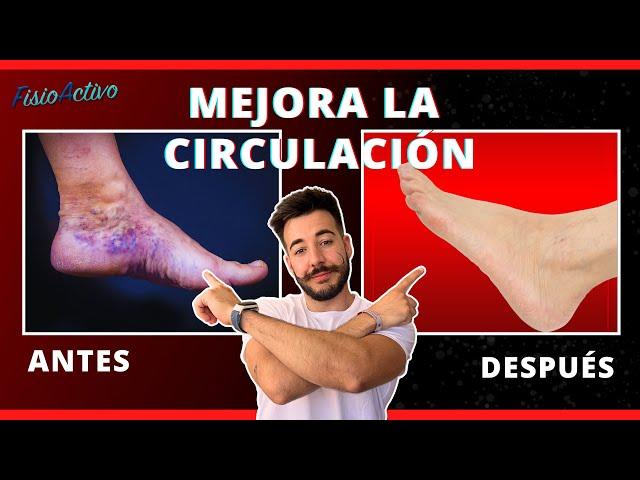 5 Ejercicios para MEJORAR la CIRCULACIÓN de las PIERNAS con VARICES 🫀