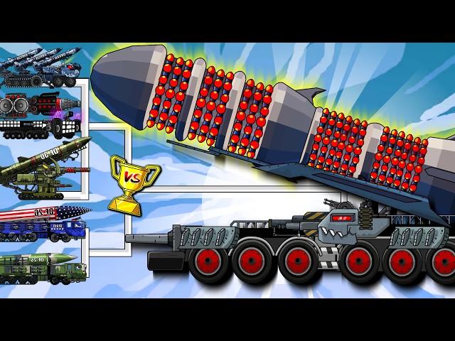 Transformers Tank: MKZT Ballistic Missile defense Threat vs Construction, Missile Launch| Arena Tank