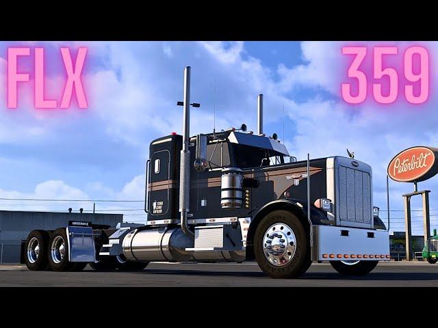 American Truck Simulator: Peterbilt 359 By FLX (Update)