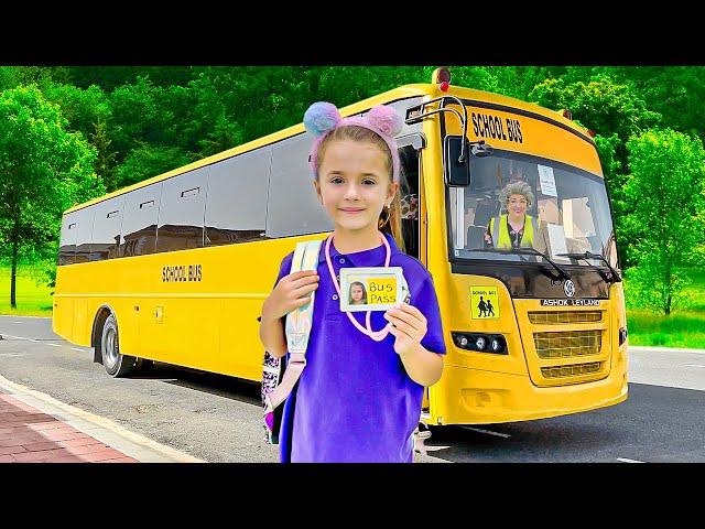 Ruby and Bonnie teach School Bus rules