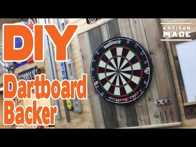 How to make a dartboard backboard // DIY Woodworking