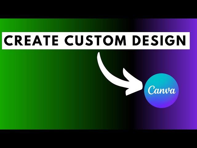 How to Create Custom Design Size in Canva - Canva Tutorial