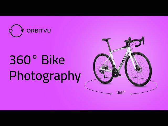 360 Spin Product Photography of a Bicycle - Orbitvu Bike Studio