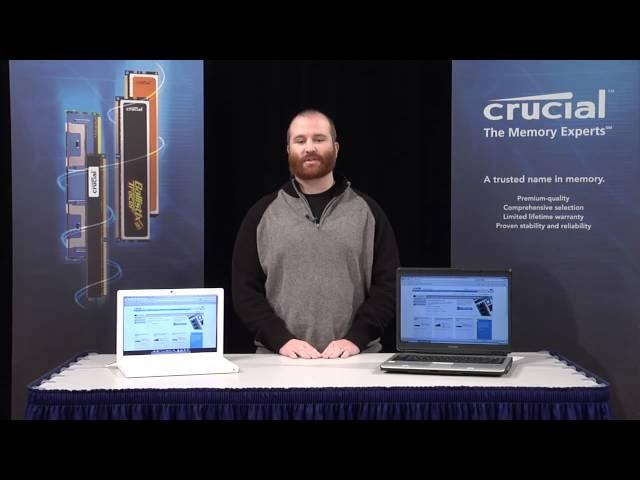 How to Use the Crucial System Scanner - Crucial.com video