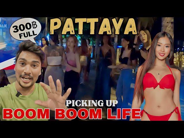 Pattaya Nightlife is Crazy | Pattaya nightlife Girls Stand Beach Road | Pattaya Thailand Vlog