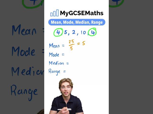 Mean, Mode, Median & Range | GCSE Maths 2025