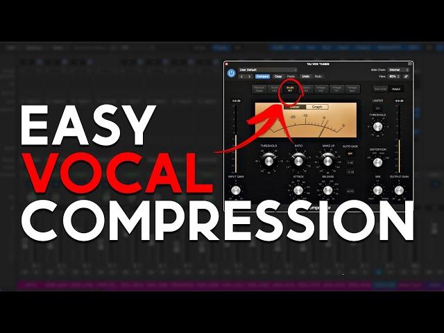 EASY Vocal Compression in Logic Pro | Mix PRO Vocals in Logic Pt. 4