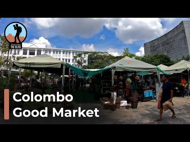 Visit Saturday Good Market in Colombo - 4K Video