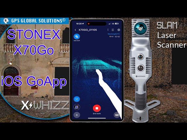 Stonex GoApp iOS |  NEW APP |  3D Real Time View