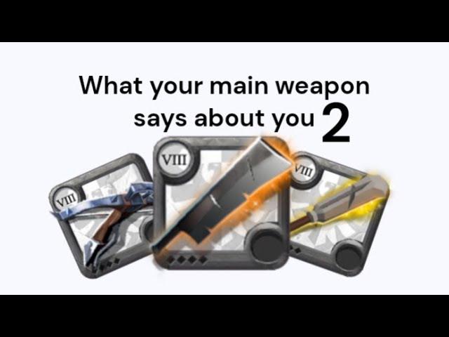 What does your main weapon says about you (part 2) ? | Albion Online memes