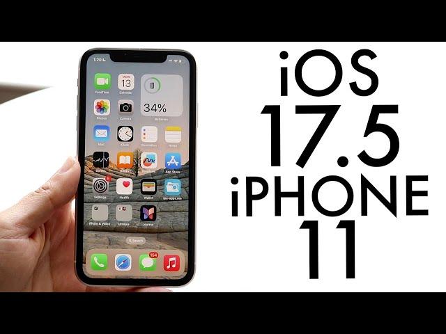 iOS 17.5 On iPhone 11! (Review)