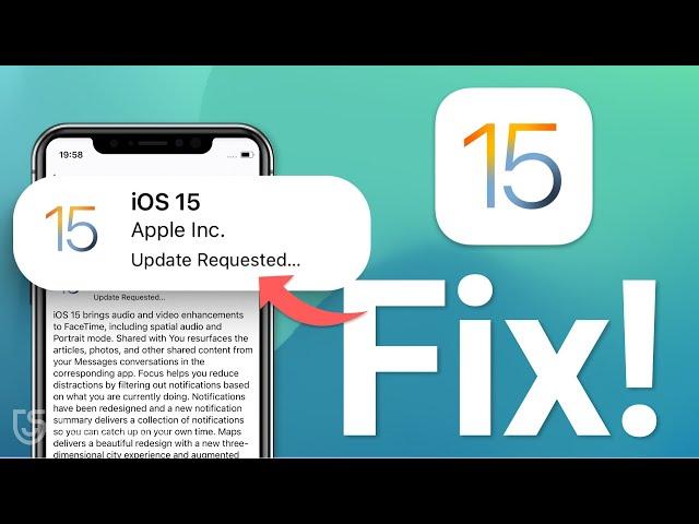 Fix iOS 15/iOS 16/iOS 17 Update Stuck on Estimating Time Remaining/Update Requested