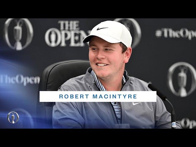 "A Statue? A Golden Sprinkler!" | Robert MacIntyre Press Conference | The 152nd Open at Royal Troon