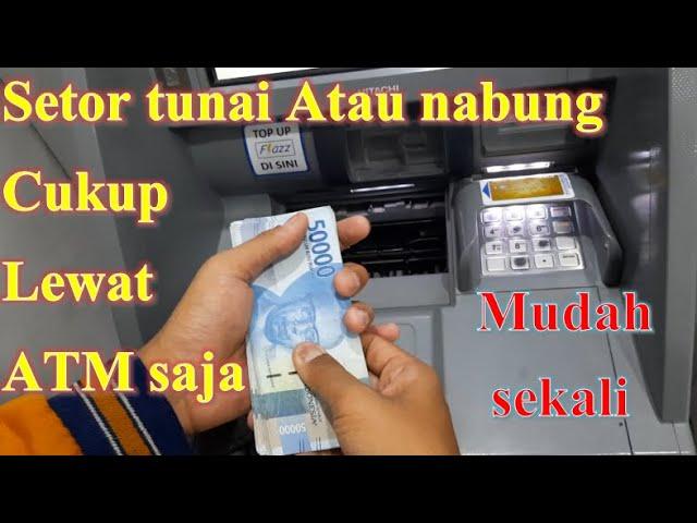 Cara Mudah Setor tunai di ATM BCA terbaru