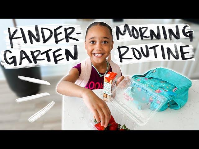 Our School Day Morning Routine | Kindergarten Edition!