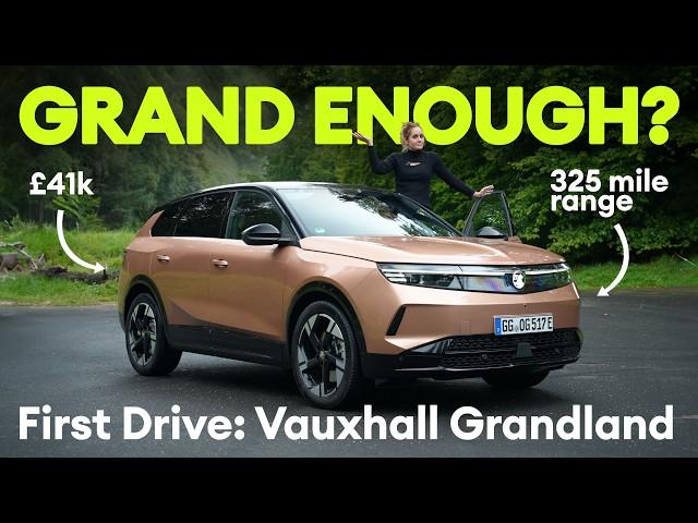 FIRST DRIVE: Vauxhall Grandland electric - Grand or bland? | Electrifying