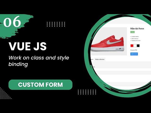 Vue 2 Basics #6 - Work on class and style binding