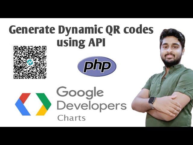 How to make dynamic QR codes using google chart API in PHP.