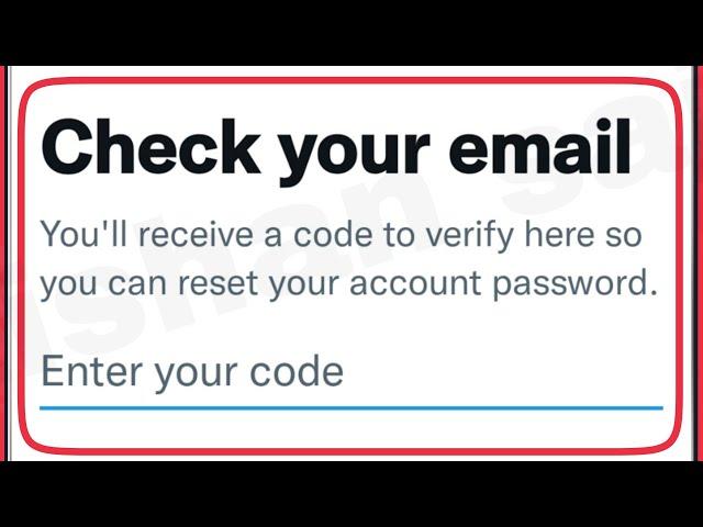 Twitter Fix Check your email Problem || code not recieve to verify issue solve