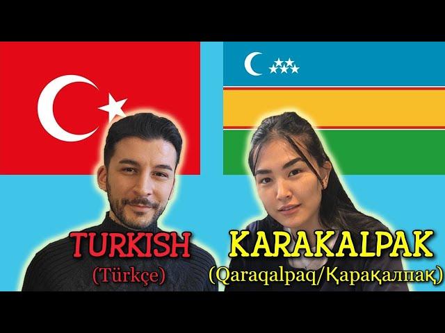 Similarities Between Turkish and Karakalpak