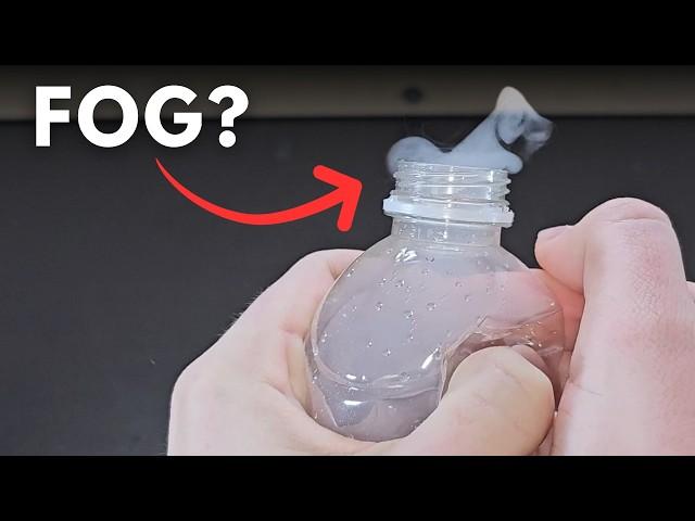 Can squeezing a water bottle create fog? (2 Truths & Trash)