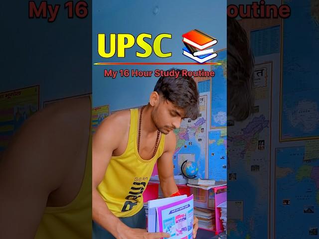 UPSC  My 14 hour Study Routine  #studyvlog