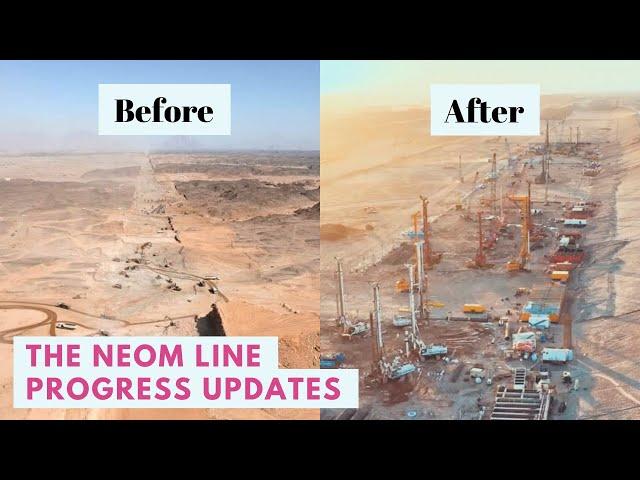 NEOM: The Line Project Construction Updates & Vision 2030 Insights