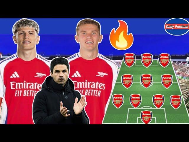 Arsenal's Dream Lineup With Gyokeres & Garnacho  Arsenal Transfers Target 2025 