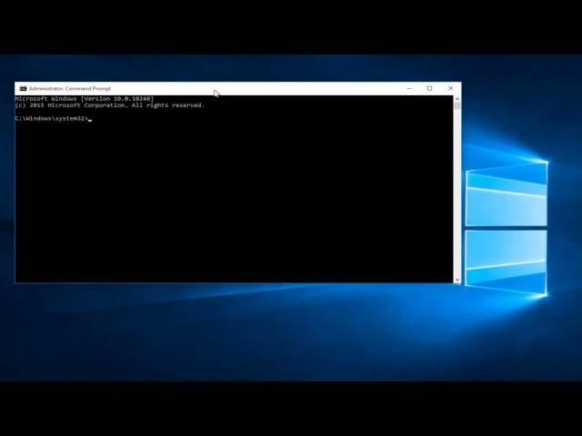 Windows 10 - How To Run Command As An Administrator