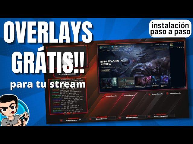  OVERLAYS PROFESIONALES Y GRATIS PARA TUS DIRECTOS!! - Instalación super fácil