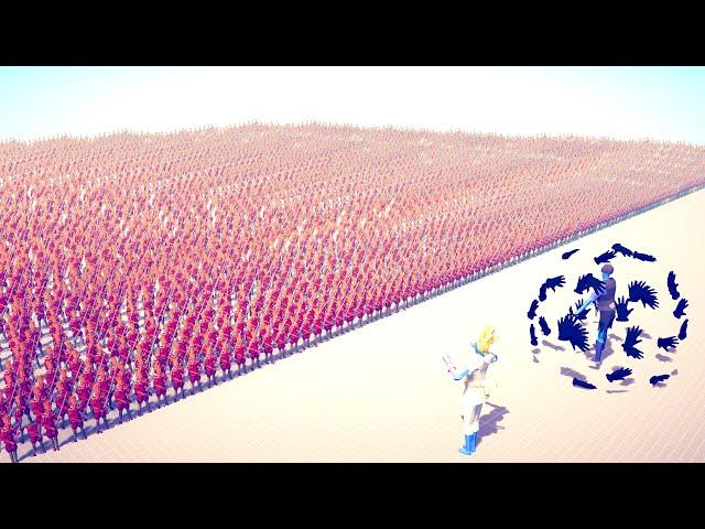 DARK & SUPER PEASANT vs 100x STRONG UNITS ARMIES - Totally Accurate Battle Simulator TABS