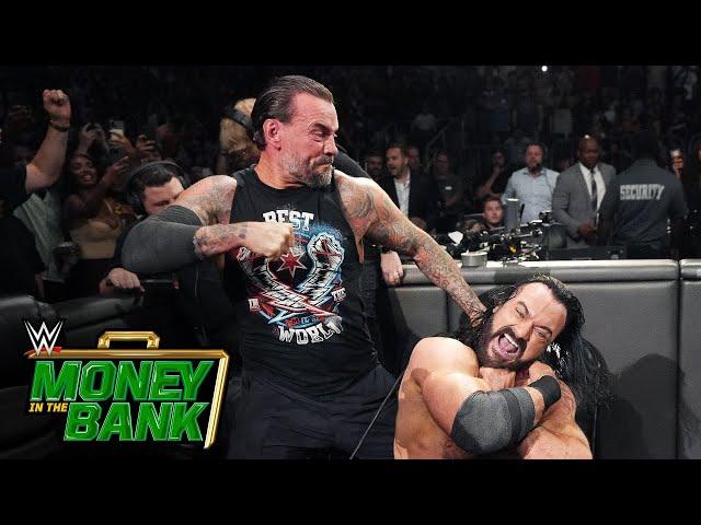 CM Punk AMBUSHES Drew McIntyre during Money in the Bank cash-in: Money in the Bank 2024 highlights