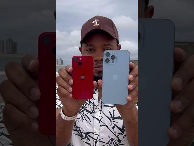 iPhone 13 Mini vs iPhone 13 Pro Max Camera Comparison - 4K @60FPS Zoom