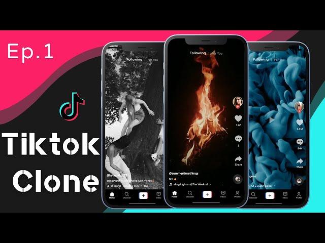 Flutter Tutorial - Tiktok Clone - Home Page - Flutter UI - Speed Code - Ep.1