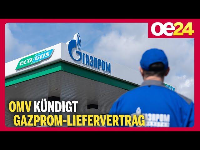 OMV kündigt Gazprom-Liefervertrag