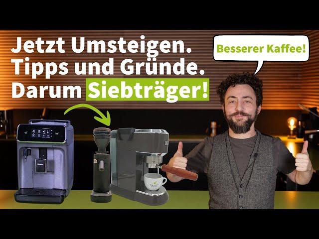 Espressomaschine statt Kaffee-Vollautomat - Das spricht dafür!