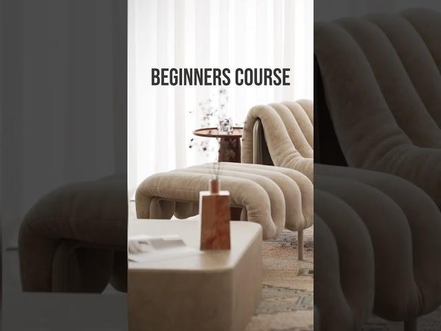 BEGINNERS 17 | 3Ds Max + Corona Render Course #shorts #3dsmax #3drender #3dvisualization #rendering