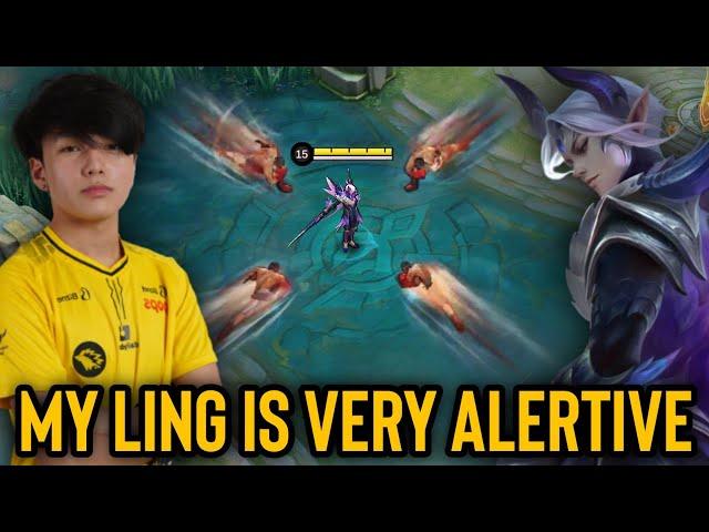 MY LING IS VERY ALERTIVE | LING FASTHAND COMBO