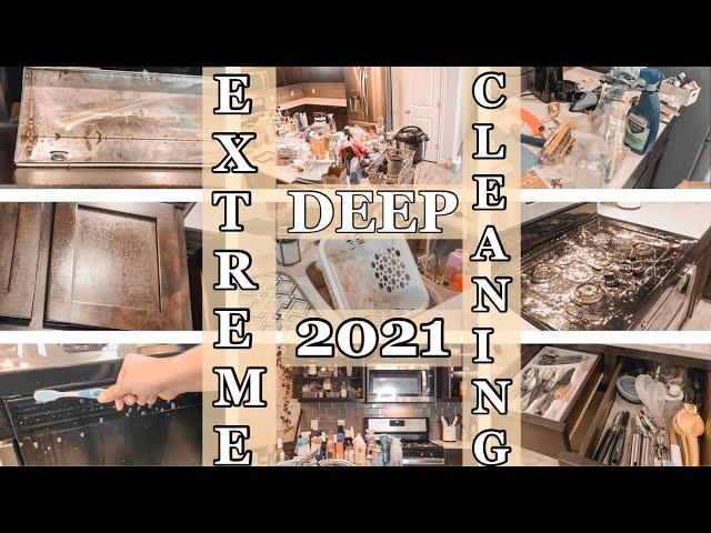 HOW I DEEP CLEAN | EXTREME CLEANING MOTIVATION 2021 | REAL MESSY CLEAN WITH ME | 7 Hours Cleaning