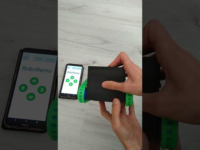 3D Printed Robotic Platform with Bluetooth Control via RoboRemo App